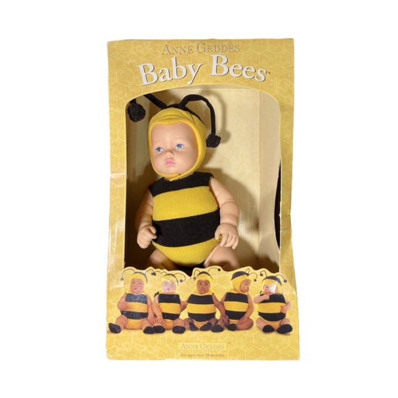 1998 Vintage Collectable Anne Geddes Baby Bee - Picture 3 of 4